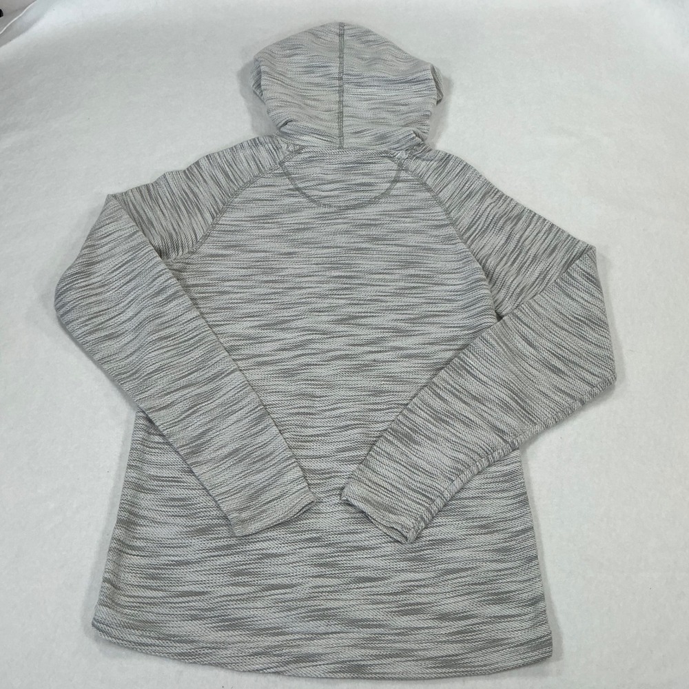 Colours Alexander Julian Mens Grey Space Dye Raglan Hoodie AH9H64WHT Medium - Picture 2 of 7